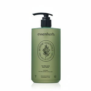 Essenherb น้ำยาทำความสะอาดผิวหน้า500มล. ผลิตภัณฑ์ทำความสะอาดสิวจากต้นชา - Product Image 2