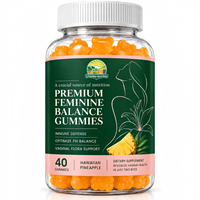 Gummies Équilibre Hormonal pour le Bien-être Féminin avec Extraits d'Herbes pour l'Éclat de la Peau, la Stabilité de l'Humeur et la Vitalité Quotidienne
