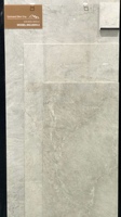Carreaux de sol en porcelaine émaillée gris aspect marbre pleine masse, 90x180cm, pour salle de bain de luxe et salon de villa - Vente chaude
