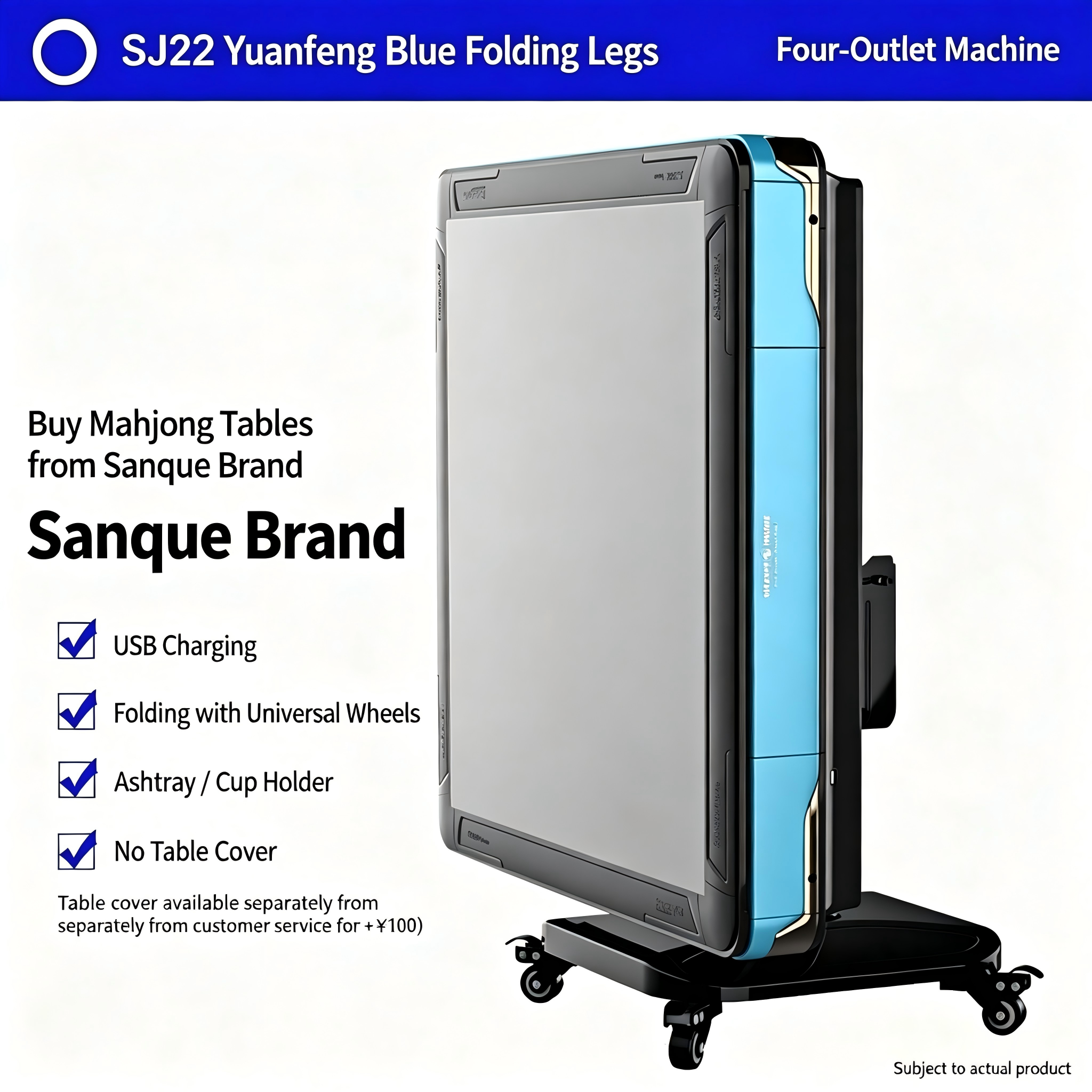 Foldable SJ22 - Far Peak Blue (Four-Port Machine)