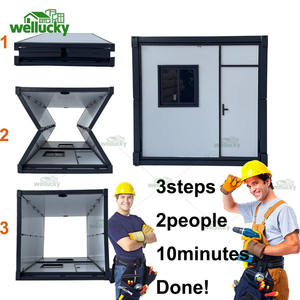 Maison Préfabriquée <span class=keywords><strong>Mobile</strong></span> Moderne <span class=keywords><strong>de</strong></span> 20 pieds, Modèle Tiny House, Pliable et Portable, pour Extérieur, Personnalisable, avec Aménagement Style Ferme et Rangement - Product Image 2