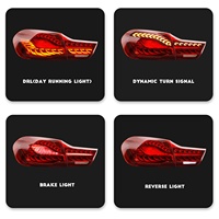 Feu arrière pour BMW Série 4 F32 F33 F36 420i 420d 425d 430d 435d 2014-2020, Pièces de modification de feux de freinage et de signalisation LED, Design Écailles de Dragon