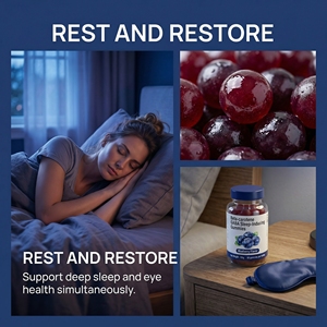 <span class=keywords><strong>Caramelle</strong></span> Gommose Senza Acqua con Estratto di Carota, Beta-carotene e GABA <span class=keywords><strong>per</strong></span> un Sonno Profondo, Senza Zucchero, in Bottiglia - Product Image 2
