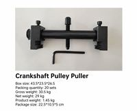 1 Paire de compresseurs de ressorts de suspension de voiture 38CM/28CM, outil de démontage et d'assemblage robuste, entraînement 1/2 pouce pour comprimer les ressorts hélicoïdaux
