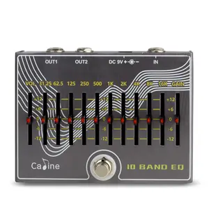 Caline CP-81 10 להקת EQ גיטרה אפקט דוושת עם נפח