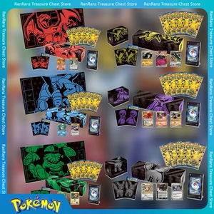 Caja <span class=keywords><strong>de</strong></span> <span class=keywords><strong>Cartas</strong></span> Coleccionables Pokémon Originales Chinas del <span class=keywords><strong>15</strong></span>.º Aniversario con Charizard, Moon, Eevee, Blastoise y Rayquaza - Product Image 5