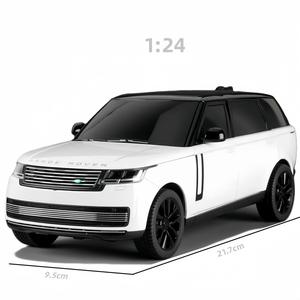 Genuine license Diecast 1:24 Alloy Model <strong>range</strong> <strong>rover</strong> SV Sound and Light Pullback Door Open Metal Car Model display <strong>toy</strong> model - Product Image 1
