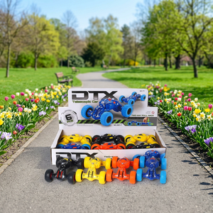 Two Way Pull Back <b>Monster</b> <b>Truck</b> Toy Gas <b>Ride</b> <b>on</b> Car Plastic Durable - Product Image 3