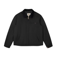 Automne hiver J97 grande taille Cleanfit coton Bomber veste hommes femmes Vintage Detroit lâche vêtements de travail réguliers coupe-vent lapin