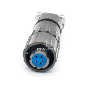Conector electrónico de la serie FQ14 a prueba de agua de bayoneta, conector electrónico de la serie FQ de Rusia - Product Image 2