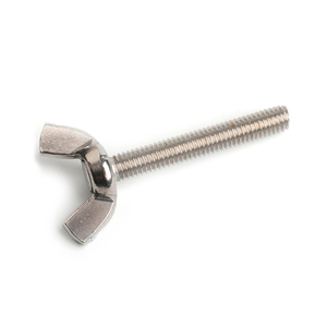 Vis à oreilles en acier inoxydable standard DIN, fabrication directe d'usine, finition brute en carbone, vis papillon, vis <span class=keywords><strong>Molly</strong></span>, tailles de <span class=keywords><strong>M3</strong></span> à M8 - Product Image 4
