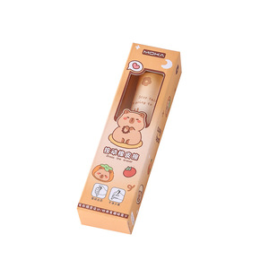 Moka Cartoon <b>Press</b> Eraser <b>Orange</b> Boxed School Stationery Kids Gift - Product Image 5