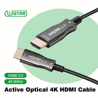 Câble HDMI Micro 2.0 WISTAR à Fibre Optique 4K 60Hz 20M 30M 40M 50M pour Home Cinéma Haute Définition