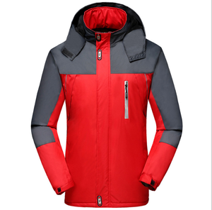 <span class=keywords><strong>Veste</strong></span> d'hiver imperméable à impression personnalisée AI-MICH avec velours pour uniforme du personnel des employés - Product Image 1
