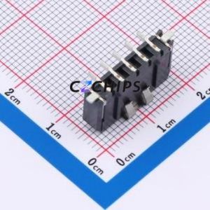 WT5557L-050C-0W Wire-to-Board Pin Header SMD,P=3mm Connector 1x5P 3mm Vertical Mount Micro-Fit (MX 3.0) - Product Image 2