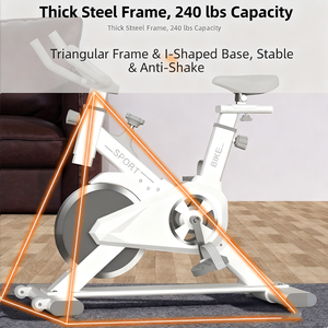 Tiếng Ồn Thấp Trong Nhà Đi Xe Đạp Xe Đạp Cardio Đào Tạo Phòng Tập Thể Dục Thiết Bị Nhà Có Thể Điều Chỉnh Kháng Văn Phòng Phẩm Xe Đạp Cho Trọng Lượng Giảm Cân - Product Image 5