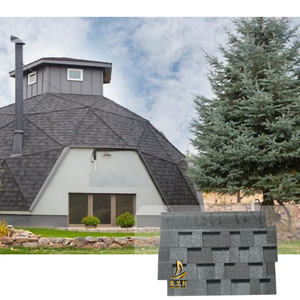 <span class=keywords><strong>Bardeaux</strong></span> bitumineux auto-adhésifs en fibre de verre <span class=keywords><strong>Bardeaux</strong></span> de toit en asphalte de forme hexagonale thermofusible Paquet de 3 ㎡ - Product Image 4