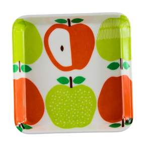 <span class=keywords><strong>Mini</strong></span> <span class=keywords><strong>plateau</strong></span> carré de style japonais et coréen de 6 pouces <span class=keywords><strong>Plateau</strong></span> en mélamine personnalisable pour les restaurants à domicile et les événements en plein air - Product Image 2