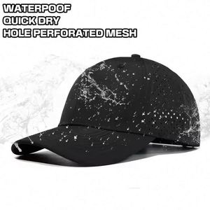 Wholesale Blank 6-Panel Trucker Hat With Hole Perforated <b>Mesh</b> 10 Colors Stocks Available Unisex Sports Golf Cap Gorras - Product Image 2