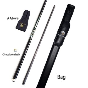 Healing Carbon Fiber Billiard <b>Cue</b> 12.9mm 2-Section <b>Pool</b> <b>Cue</b> Set Durable Break Shot Driver - Product Image 2