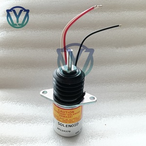 Électrovanne d'arrêt de carburant 12V AM124379, remplace AM124377 pour tondeuse frontale John Deere 415 455 F915 F925 F935 - Product Image 1