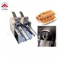 Machine à beignets chinois fabricant de bâtonnets de pâte fabricant de bretzel doux machine de traitement des aliments croustillants lubrifiants