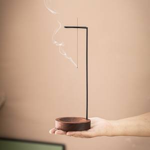 2025年 創造的 白檀香立て リビング ルーム インテリア 禅飾り アロマセラピー香炉機能付き ギフト - Product Image 2