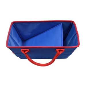 Sacs fourre-tout pliables, robustes, durables, portables, multifonctions, avec de nombreuses poches, pour enseignants, mamans, jardiniers - échantillon gratuit - Product Image 4