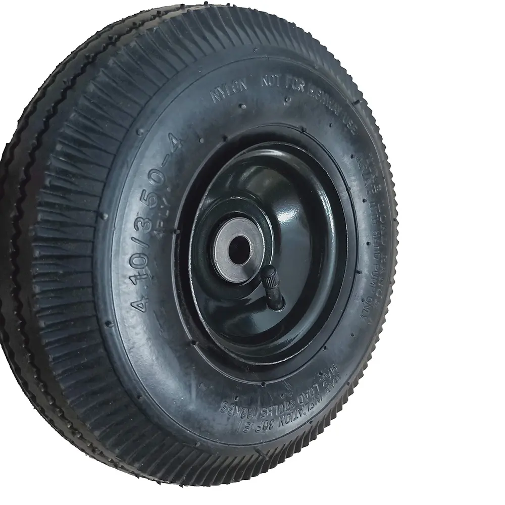 Roda de borracha pneumática grande, marca industrial da china, equipamento caster da luz do pneu do carro