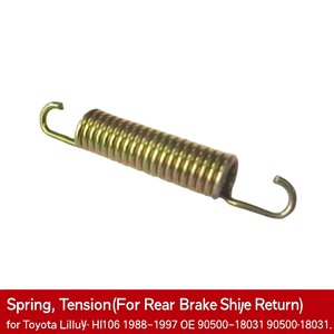 Ressort de tension (pour retour de mâchoire de frein arrière) pour Toyota Hilux LN106 1988-1997 OE 90506-18031 9050618031 - Product Image 2