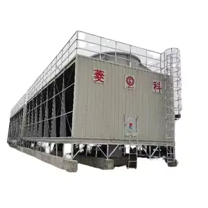 Industrial Square FRP Circulating Water Cooled Cooling Tower Cross Flow Low Noise Cooling Tower