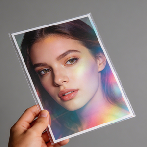 Papel Fotográfico Brillante <span class=keywords><strong>A4</strong></span>, Papel Holográfico de Doble Cara, Imprimible con Tinta de Inyección - Product Image 3