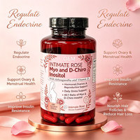 Complément d'inositol pour femmes, soutien hormonal ovarien et reproductif avec Ashwagandha et vitamine D, étiquette privée OEM