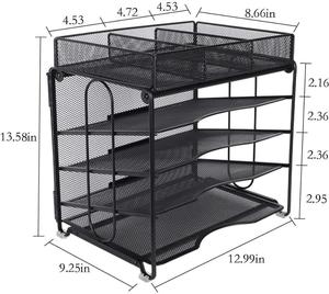 Nuovo prodotto unico porta <span class=keywords><strong>File</strong></span> in metallo per ufficio da tavolo scatola di archiviazione porta <span class=keywords><strong>File</strong></span> in metallo - Product Image 3