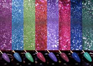 Haute pigmentation en gros ongles fournitures personnalisé tremper disco diamant réfléchissant paillettes uv gel vernis - Product Image 4