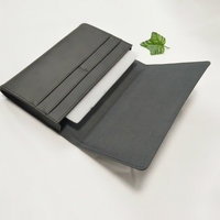 Porte-documents de voiture en PU pour documents d'immatriculation et d'assurance, personnalisable avec logo, vente en gros usine HaoRan