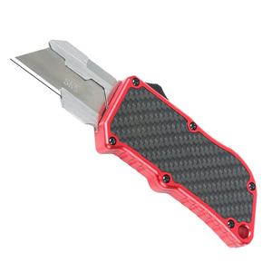UK-1706 OTF Box Cutter POCKET <span class=keywords><strong>EDC</strong></span> RAZOR DOUBLE ACTION Couteau automatique pour hommes - Product Image 2