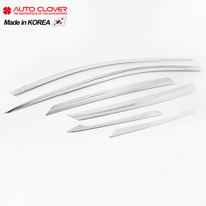 AUTOCLOVER Tấm Che Cửa Sổ Mạ Crôm Điện Cho Hyundai Avante 2020 Tấm Che Cửa Chống Nắng Tấm Chắn Gió Chắn Gió Bên Hông Tấm Che Cửa Thông Gió E032 - Product Image 4