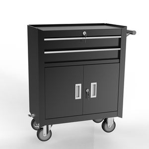 Carrito <span class=keywords><strong>Auxiliar</strong></span> de Herramientas de Alta Calidad para Salón de Tatuajes, Peluquería y Barbería <span class=keywords><strong>con</strong></span> <span class=keywords><strong>Cajones</strong></span> y Brazos de Asa - Product Image 2