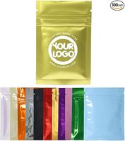 Sacs en Mylar biodégradables personnalisés en gros pour emballage alimentaire, bonbons, gelées, nouilles, refermables, laminés, anti-odeur, 3,5g