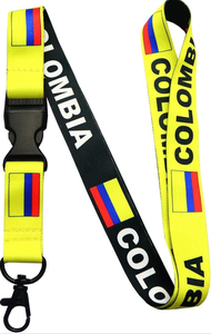 Juego de Regalo de Viaje en Oferta, Cordón, Pañuelo, Llavero, Parche con la Bandera Nacional de Colombia - Product Image 4