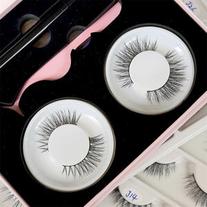 رموش رموش مسطحة للبيع بالجملة رموش فرو المنك الاصطناعية الطبيعية الكاملة Wispy - Product Image 2