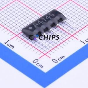 Red de Resistencias A05-474GP SIP-5-2.54mm (Número de Resistencias: 4) (Resistencia: 470kOhm Precisión: 2%) - Product Image 1