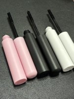 Gel coiffant pour sourcils OEM, maquillage des yeux, rose, blanc, noir, gel à sourcils, petit pinceau, gel à sourcils, marque privée