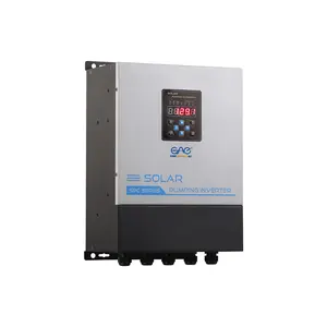 Inverter Pompa Air Tenaga Surya Off Grid, CE ROHS 1000W DC Ke AC, Inverter Daya Gelombang Sinus Murni