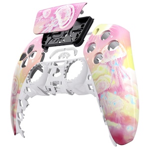 เคสสำหรับคอนโทรลเลอร์ PS5 - แผ่นปิดหน้าพลาสติกเงาคุณภาพสูงจาก EXtremeRate, เปลือกหุ้มแบบ DIY ปรับแต่งได้ - Product Image 2