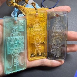 Ensemble <span class=keywords><strong>de</strong></span> 3 amulettes en acrylique <span class=keywords><strong>de</strong></span> qualité supérieure, protecteur <span class=keywords><strong>de</strong></span> richesse et <span class=keywords><strong>de</strong></span> chance, <span class=keywords><strong>protection</strong></span> complète jour et nuit 24h/24 et 7j/7, charmes spirituels - Product Image 4