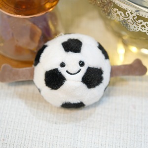 En gros, Jouets en peluche de la série Ballons Créatifs de 10 cm (4 pouces) : Football, Basketball, Badminton, Volleyball, Pendentifs en peluche et Figurines pour machine à griffes - Product Image 3