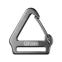 Sangle tactique en alliage d'aluminium de 25 mm pour sac à dos, boucle de fixation rapide standard intégrée, moulée et sablée