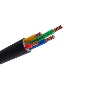 0.6/1kv YJV 4*35 +1 mm copper conductor core PVC insulated power cable price list